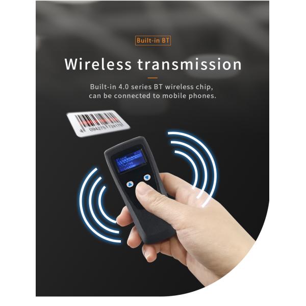 Winson 2D Wireless Barcode Scanner USB Barcode Reader