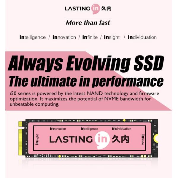 M.2 NVMe PCIe SSD with customizable logo options