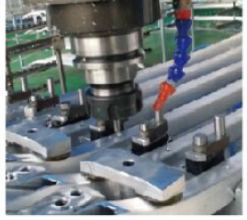 Aluminum Plate Five Axis Machining Center With Double Heads 10260
