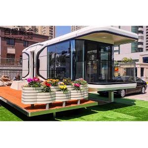 Wholesale Steel Sentry Box Prefabricated Container House 2 Story Villa Light Weight Steel Villa from china suppliers