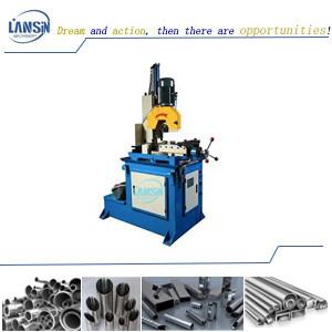 Wholesale 300-450mm Blade NC Cutting Machine 90 Degree Semiautomatic Pipe Tube Cutter from china suppliers