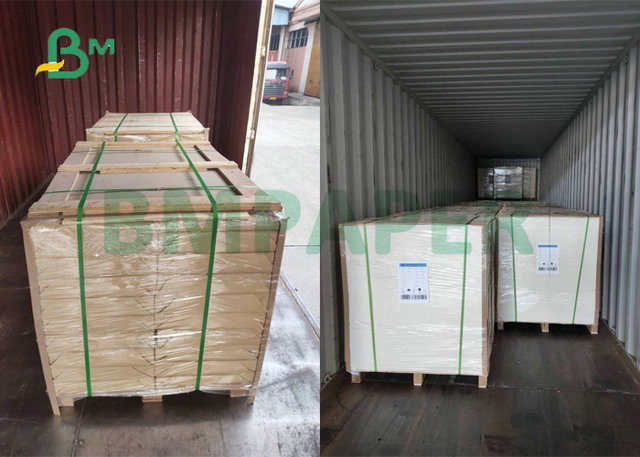 2MM 3MM Recycled Coated Two Side Laminated Whiteboard For Package Box Degradable