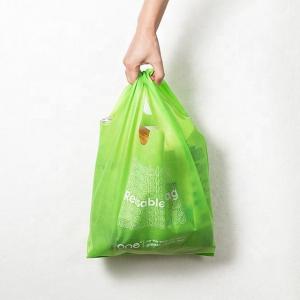 Wholesale PP Non-Woven Reusable Vest Shopping Bags Tote Shopping Bags from china suppliers
