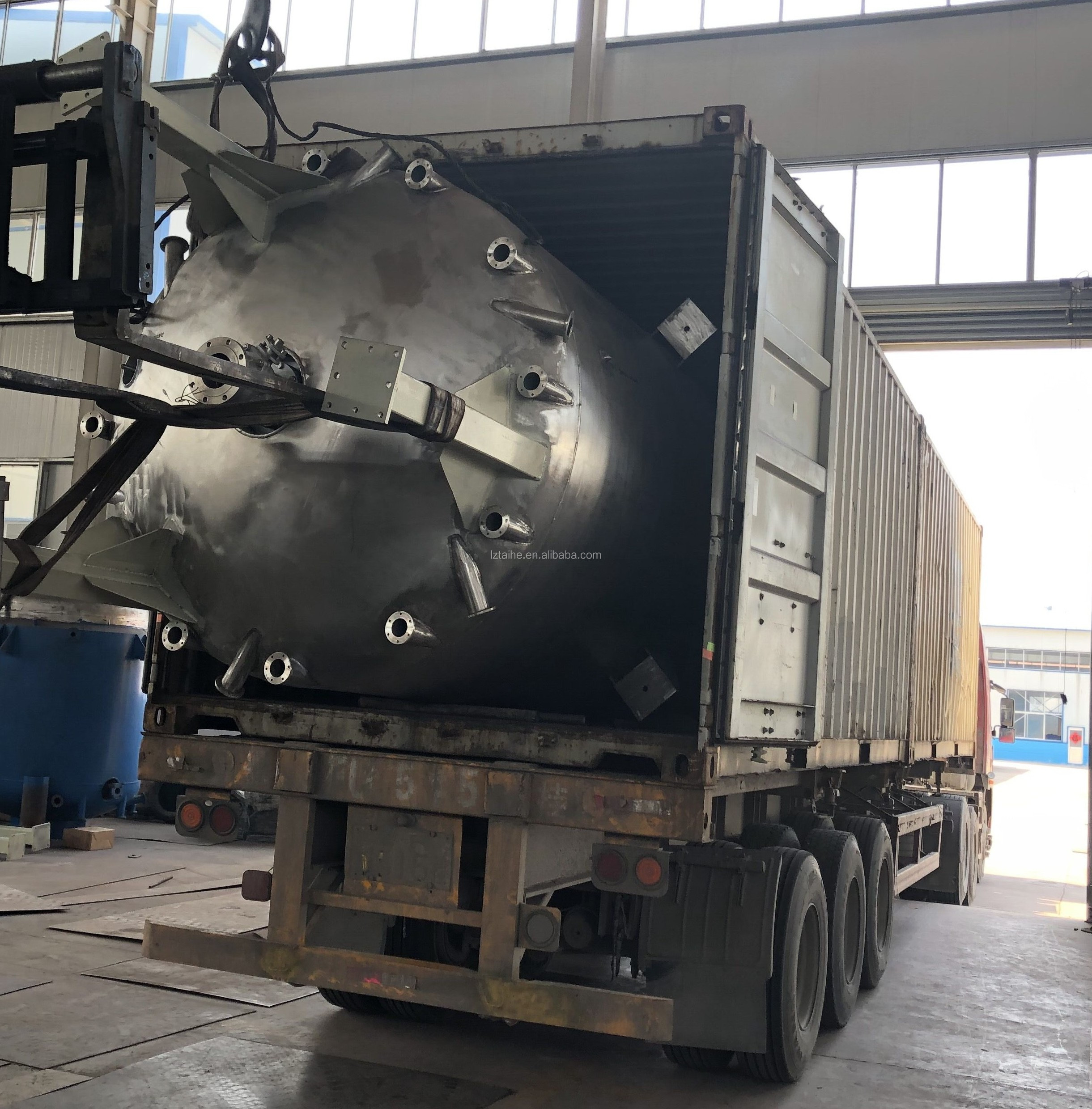 Industrial Paint Mixing Machine Stainless Steel Mixing Tank OEM