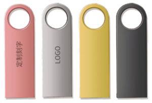 Wholesale Metal U-disk USB2.0 USB3.0 flash drive A+chip Customized LOGO exquisite packaging Accessories Gift 16G 32G 64G from china suppliers