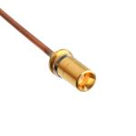 SR047 Semi Rigid RF Coaxial Connectors VITA 67 SMPM Straight Plug To SMA Male