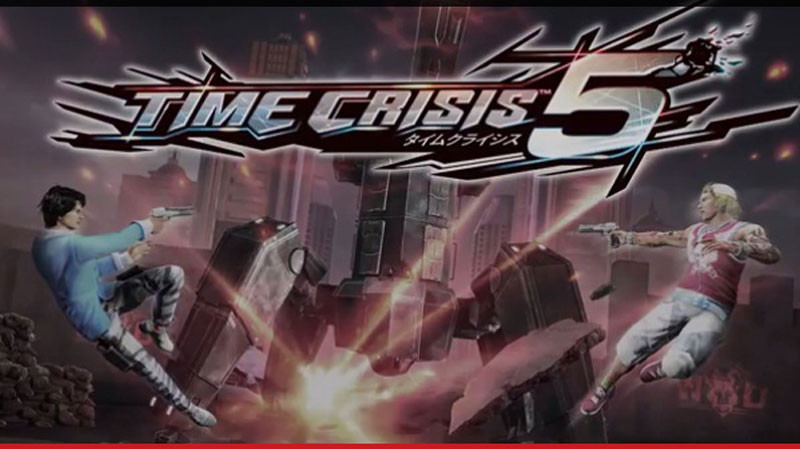 Time Crisis 5 Simulator Shooting Arcade Machine With Special Gun Coin Operated