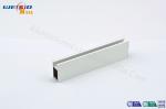 Structural 6063 T5 Powder Coating Aluminium Profile , Aluminium Sliding Window