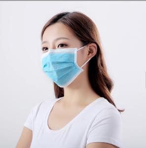 Wholesale 3 Layer Filtration Medical Disposable Masks , Non Woven Protective Mouth Mask from china suppliers