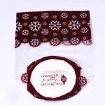 Customized Logo Poly Transparent Plastic Packaging Bag For Bread Dessert