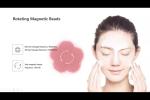 AC100V 180mAh Waterproof Facial Silicone Cleansing Brush
