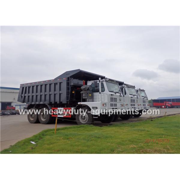 95 tons Off road Mining Dump Truck Tipper 405kW engine power drive 6x4 with 50m3 body cargo Volume