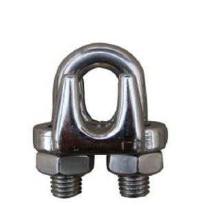 Wholesale Polished Wire Rope Clip US Type Stainless Steel Cable Clamps 3mm To 76mm from china suppliers