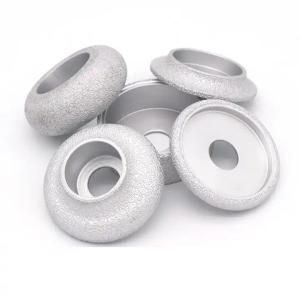 Wholesale Small Electroplated Grinding Wheel Silver Electric Grinding Wheel 50mm from china suppliers
