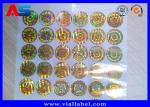 Anti - Fake Security Hologram Stickers For 10ml Vial Label Boxes 3d hologram