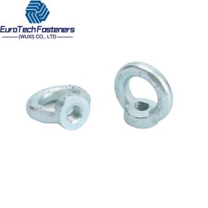 Wholesale M12 M8 Eye Nut Din 582 Stainless Steel Lifting Eye Nuts Ring Nuts Electro Galvanized from china suppliers