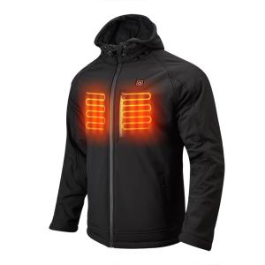 Wholesale Black Battery Operated Electric Heated Clothes 3 Levels Smart Control from china suppliers