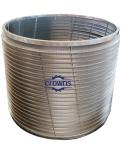 Paper Mill Stainless Steel Pressure Screen Basket Wedge Wire Screen Basket