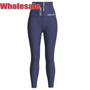 Wholesale Blue Latex Shapewear Yoga Pants 3XL 99cm Waist Trainer Leggings from china suppliers