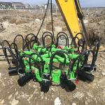 Drill Rig Pile Cutting Machine Foundation Tool Concrete Round Pile Breaker