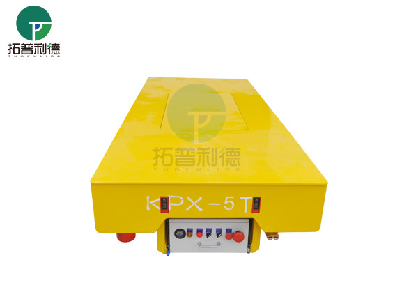 Electrical Heavy Pipe Handling Trolley On Rails