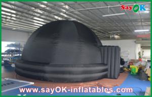 Wholesale Portable Inflatable Planetarium , 210D Oxford Cloth Black Inflatable Dome Tent from china suppliers