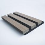 600*2400*21mm 3 Sides Coated Slat Wood Absorbing Application Meeting Room