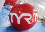 Flexible Sphere Inflatable Marker Buoy Logo Printing For Holiday Event