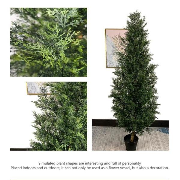 Nordic Fake Plants And Trees Pines Cypress PE Plastic