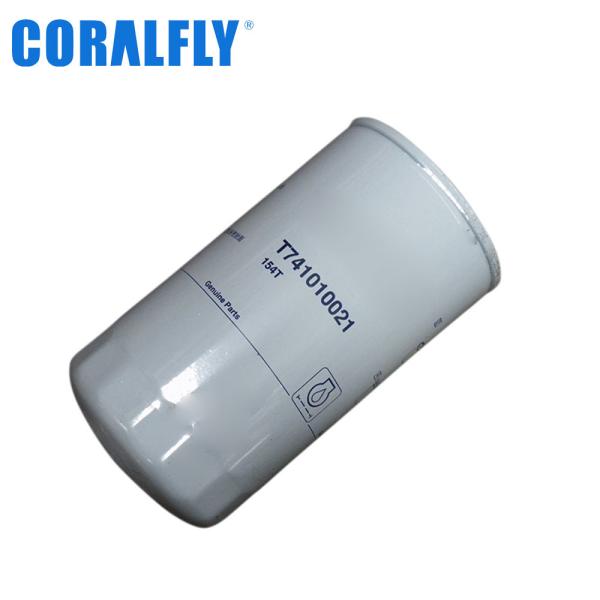 Coralfly Construction Machinery Tractor Diesel Lovol Oil Filter T741010021