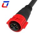 3+3 Pin 15A IP67 Waterproof Cable Connector M19 Waterproof Plug And Socket