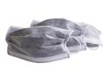 Anti Virus Active Carbon Face Mask , Disposable Non Woven Face Mask Grey Color