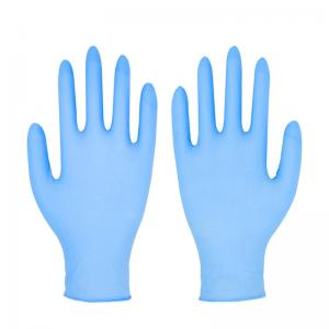 China SIGNO Length 240mm Latex Free Powder Free Nitrile Gloves For Medical Use on sale