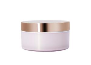 Wholesale Light Blue Pink 200g AS PP Cosmetic Jars For Face / Body Moisturizing from china suppliers
