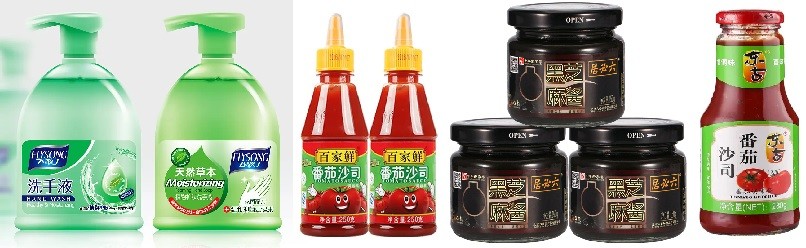LCD Automatic Top And Bottom Labeler Machine For Honey Nut Jar Bottle 1200W