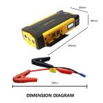 Fast Charging Convenient 12v Battery Booster 8000mAh Mobile Battery Supply