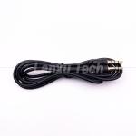Stock Male to Male 3.5mm 4 Poles Stereo Jack Microphone Audio Extension Cable