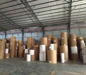 Wholesale Food Grade Custom Kraft Paper Roll Raw Material For Paper Cups from china suppliers