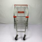 European Type 210L Large Shopping Cart Warehouse Q195 Steel Shopping Trolley