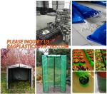 Outdoor Large Capacity Garden Gallon Waterproof Green Lawn PE Woven Waste Bags,