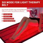 660nm 850nm Full Body Red Light Therapy Product Sauna Blanket For Spa Salon Yoga
