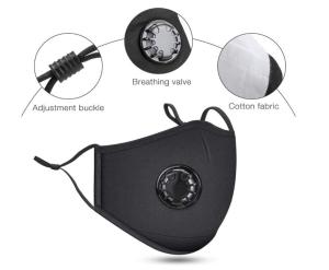 Wholesale Black Reusable N95 Respirator Mask Personal Protective Surgical Dust Mask from china suppliers