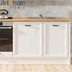 Traditional Style Artificial Stone Countertops Kitchen cabinet For Outdoor And