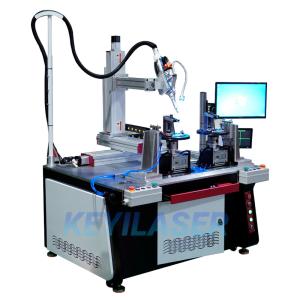 China Double Work Position Four Axis 1000W Laser Welding Machine For Metal on sale