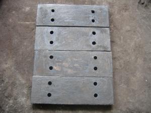 Wholesale Alloy Steel Castings Plates For Jaw Crusher With Sandblasted Treat from china suppliers
