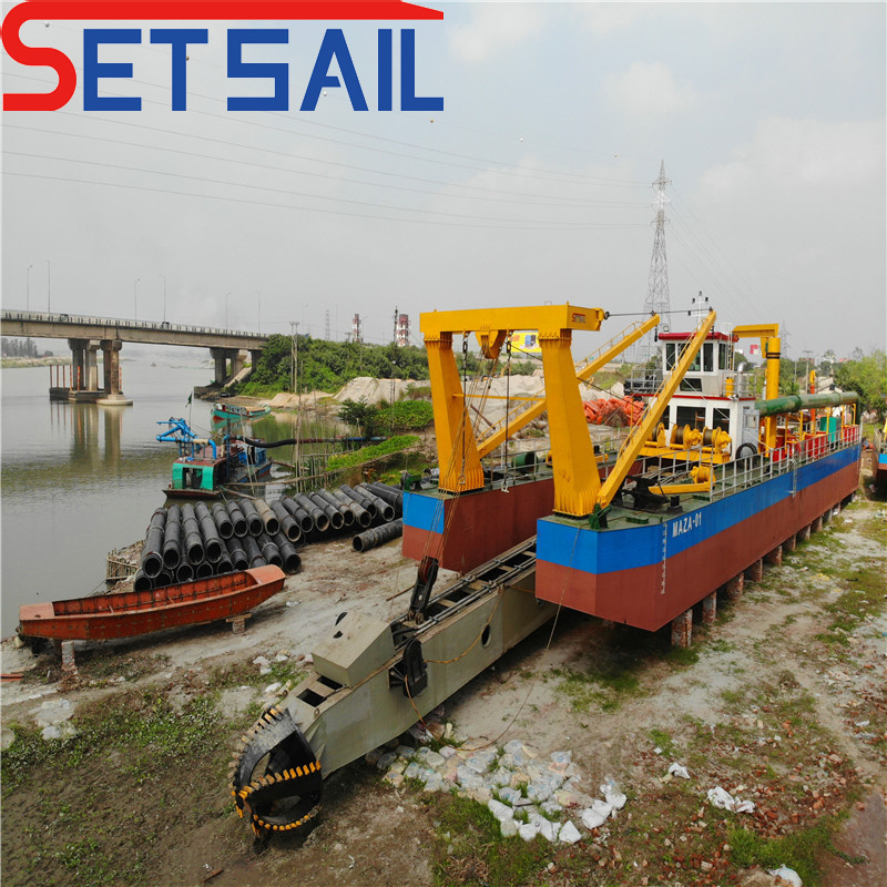 Customized Engine Rexroth Hydraulic Cutter Suction Dredger with GPS