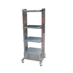Veterinary 600*650*1580Mm Pet Medical Equipment With Socket Wheels