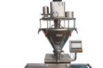 Stainless Steel Milk Pouch Packing Machine , PLC Dry Powder Filling Equipment