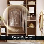 TAILI Hanging Vacuum Storage Bags Space Saver Bags, Set Of 4 (2 Long, 2 Short),