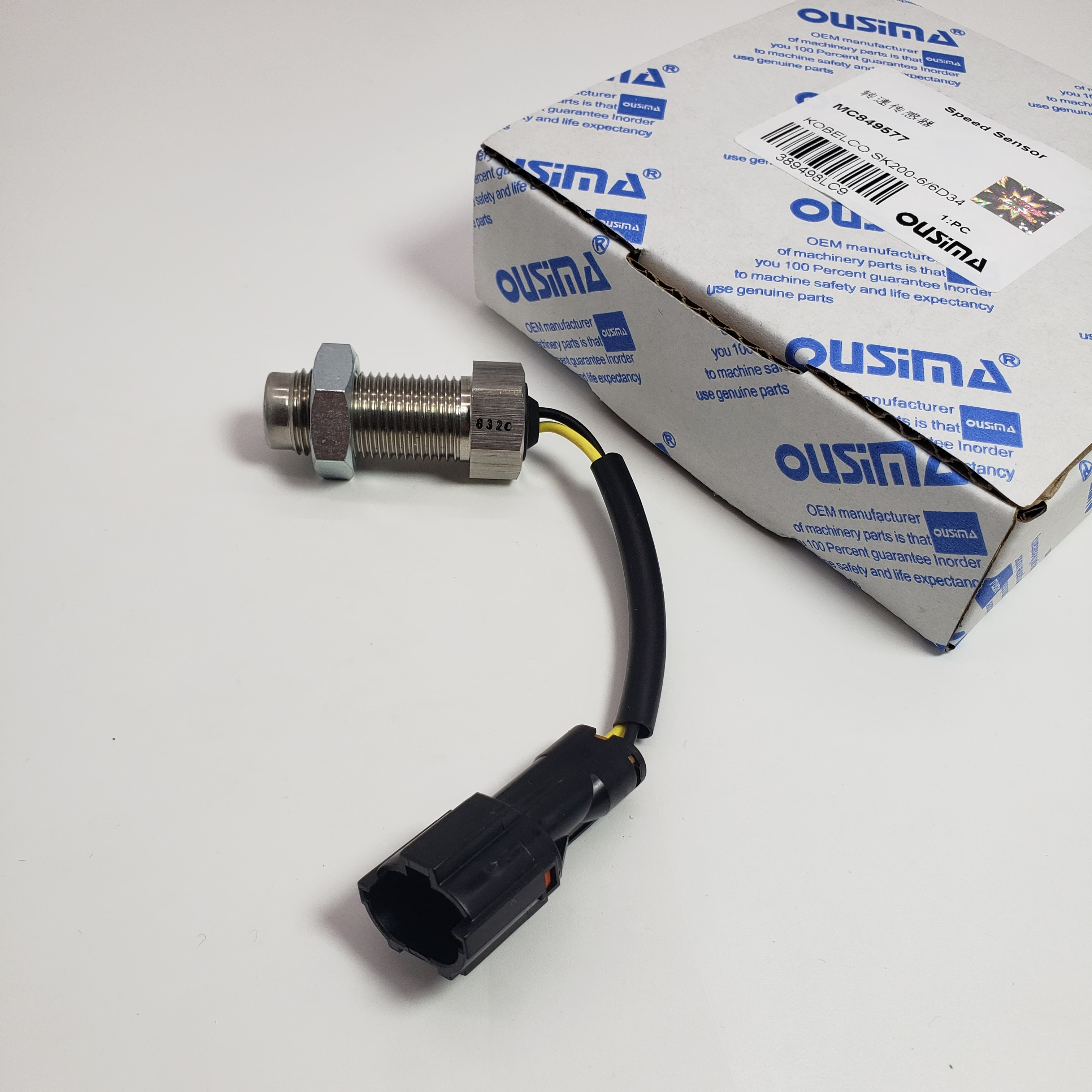 6D34 Revolution Speed Sensor MC849577 For Kobelco SK200-6